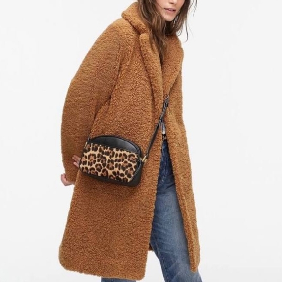 FLASH SALE! NWOT RACHEL ZOE Trench Deep Red Teddy Bear Coat - Picture 4 of 10